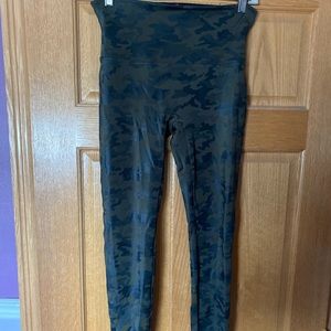 Spanx Metallic Camo Leggings